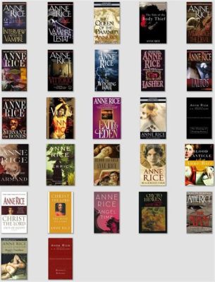 what order to read anne rice books: exploring the themes and characters across her works